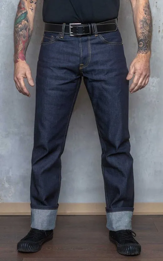Regular Fit - RAW Blue Burning Blacktop