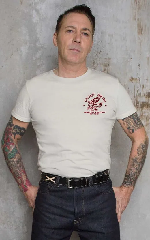 T-Shirt - Live Fast, Ride Free