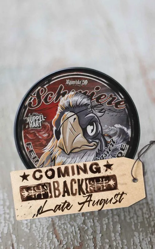 Schmiere Pomade wasserbasiert - knüppelhart