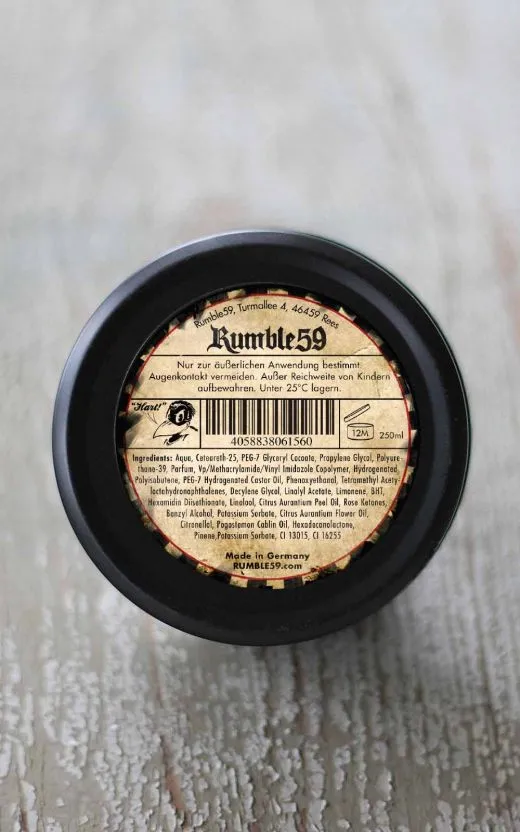 Schmiere Pomade wasserbasiert - hart Looking for trouble
