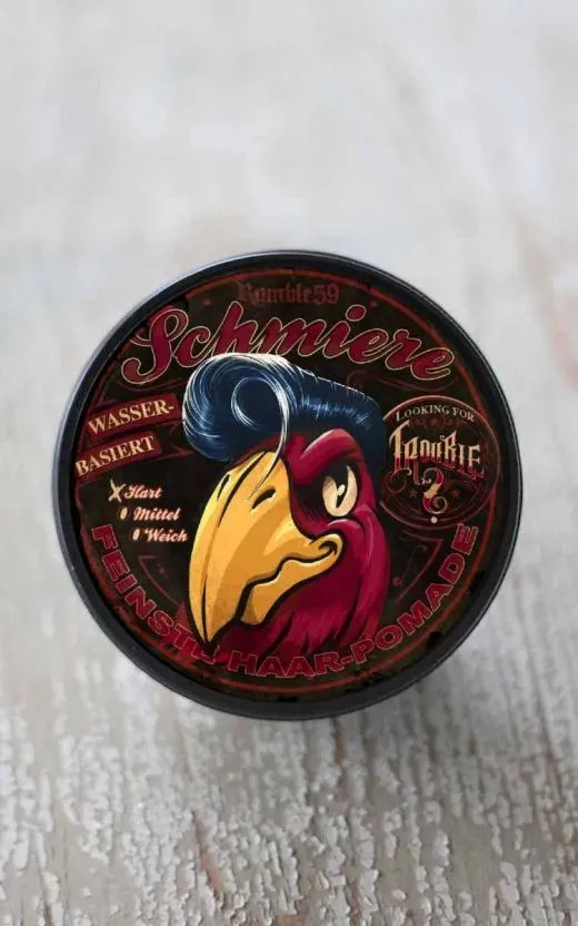Schmiere Pomade wasserbasiert - hart Looking for trouble