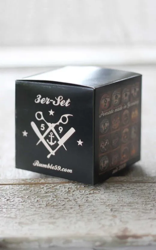 3er Set Schmiere Pomade