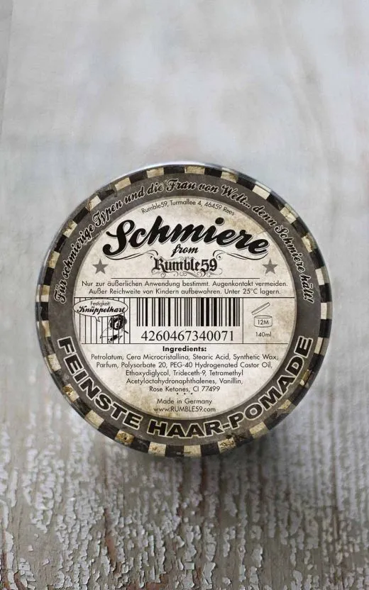 Schmiere Pomade knüppelhart Prison