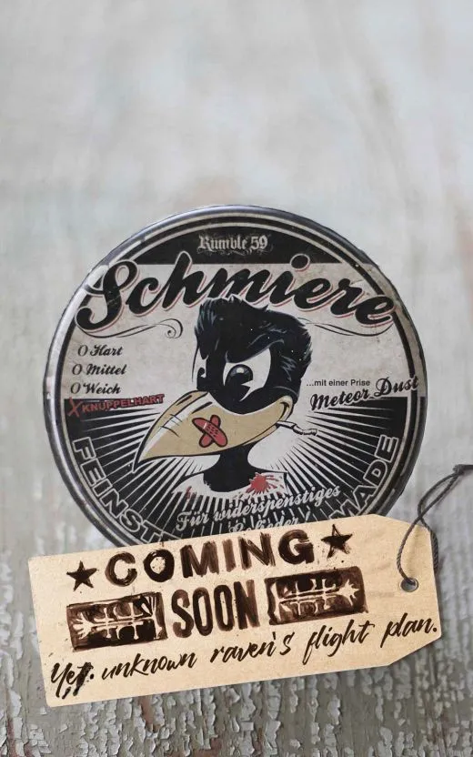Schmiere Pomade rock-hard