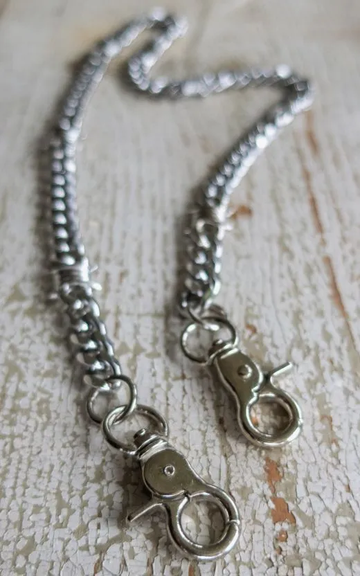 Walletkette Barbed wire, 65 cm