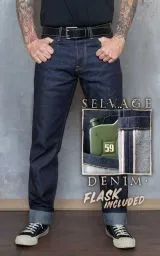 Regular Fit - RAW Selvage Denim Drinkin Gasoline