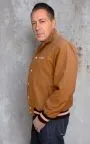 College jacket, ochre