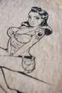 Original artwork Cartoon Betty