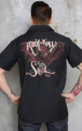 Worker Shirt - RnR rules my soul