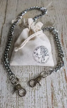 Walletkette Barbed wire, 65 cm