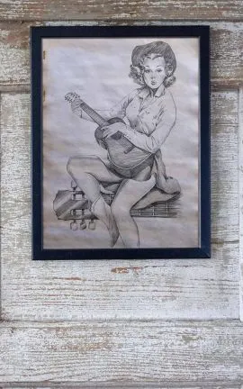 Originalzeichnung Country Gal