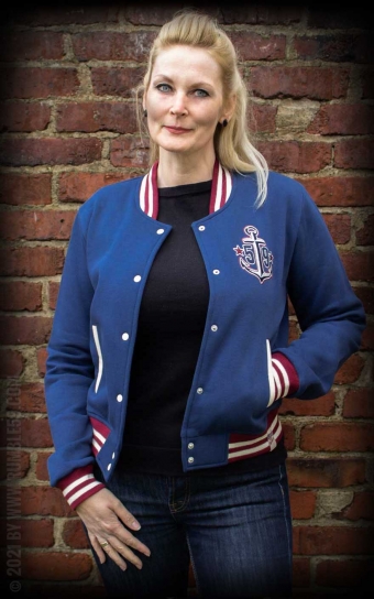 Ladies Sweat College Jacke - Anchors aweigh!