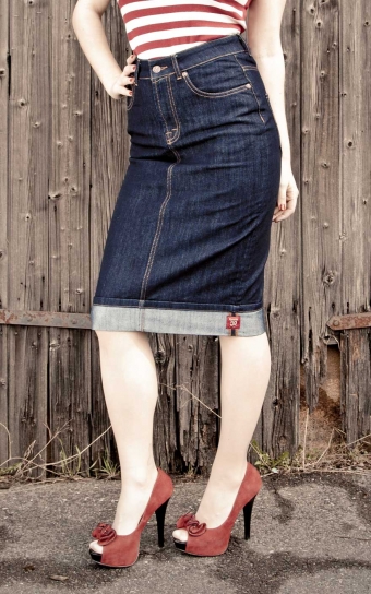 Perfect Jeans Pencil Skirt