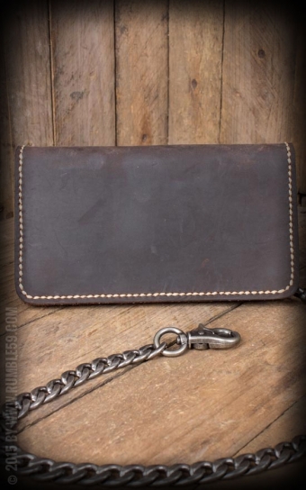 Leather Wallet - brown or black