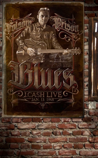 Poster - Folsom Prison Blues