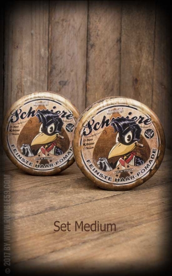 Schmiere Set 2x Poker Pomade with Poker Game