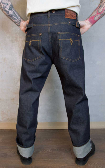 Jeans Raw Selvage Denim - Double Back, limitiert
