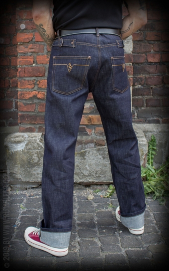 Jeans Raw Selvage Denim - Double Back