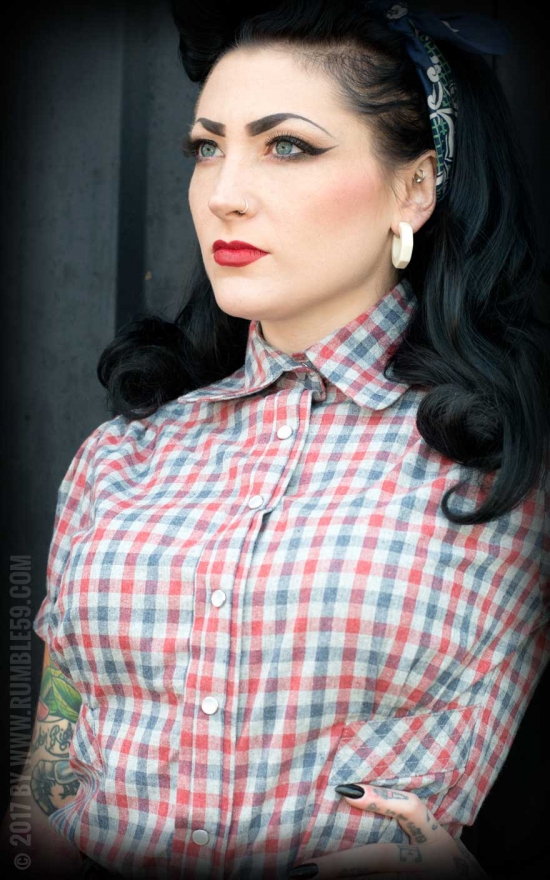Checked Blouse Good Golly Miss Molly | Rumble59 - Official Rumble59 ...