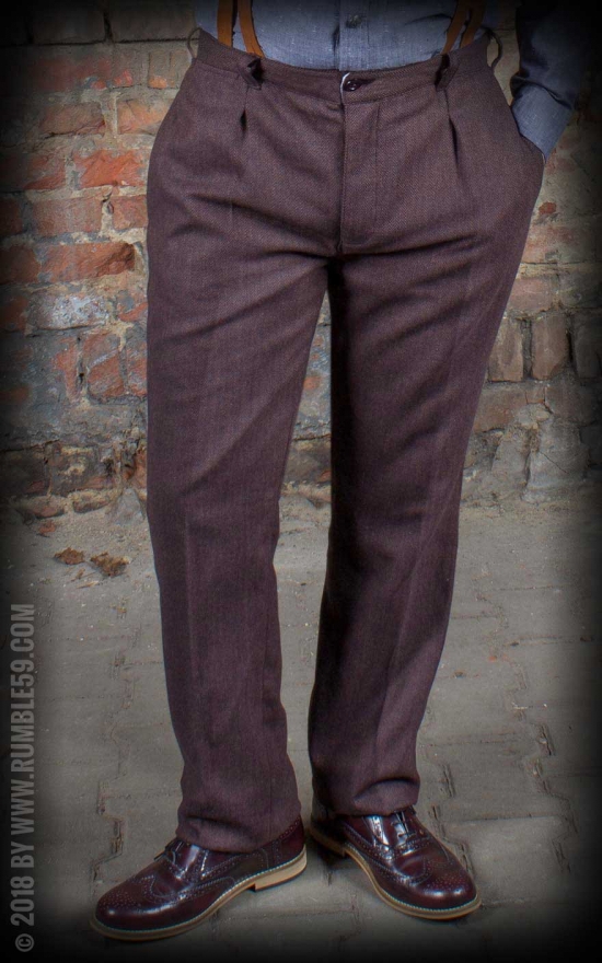 vintage slim pants
