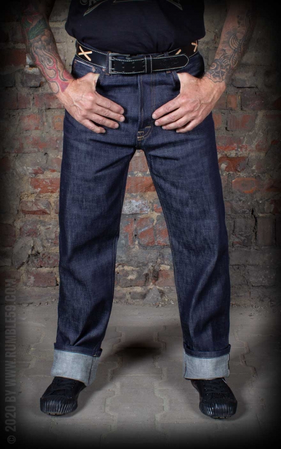 Selvage Denim Greaser's Finest, limited in a set with comb+pomade ...
