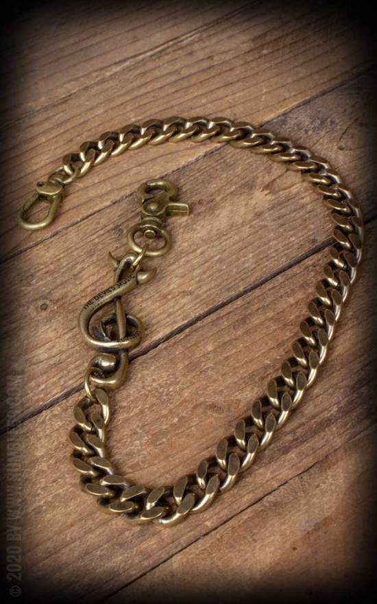Gold Wallet Chain 