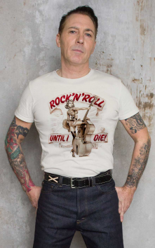 T-Shirt RocknRoll, offwhite