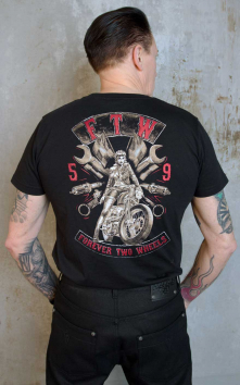 T-Shirt Forever Two Wheels